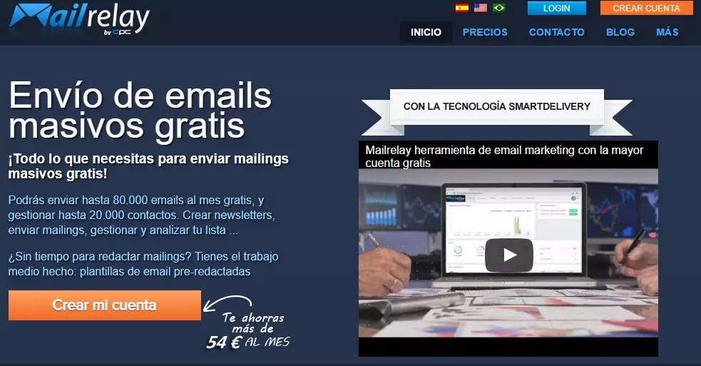 servicio de marketing por correo electrónico - mailrelay